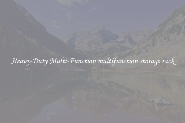 Heavy-Duty Multi-Function multifunction storage rack